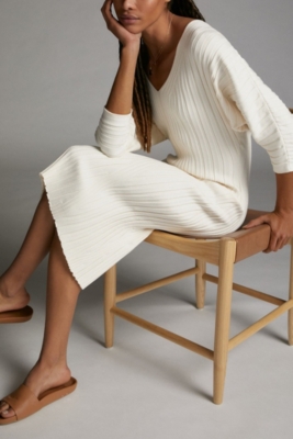 ワンピース Mary logo hoodie dress andmary White Mary logo hoodie dress andmary White