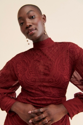 Lace Mini Dress | Nuuly