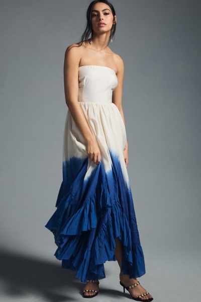 knee length dresses for ladies Dreamy Dip Flora Maxi Dress