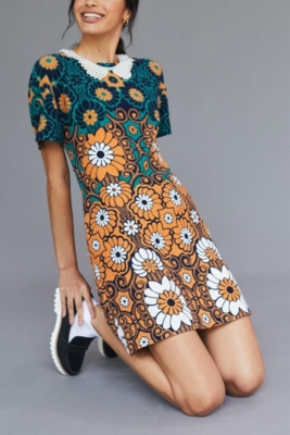 Floral Shift Mini Dress | Nuuly