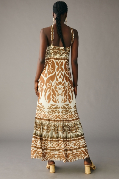 halter top dresses cheap Cuba Havana- Halter Top Long Dress One size / Blue main image 0