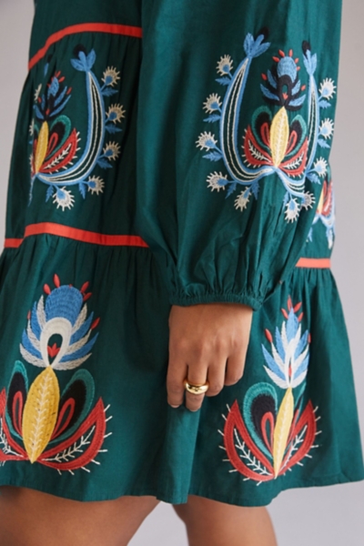 Embroidered Tunic Dress | Nuuly