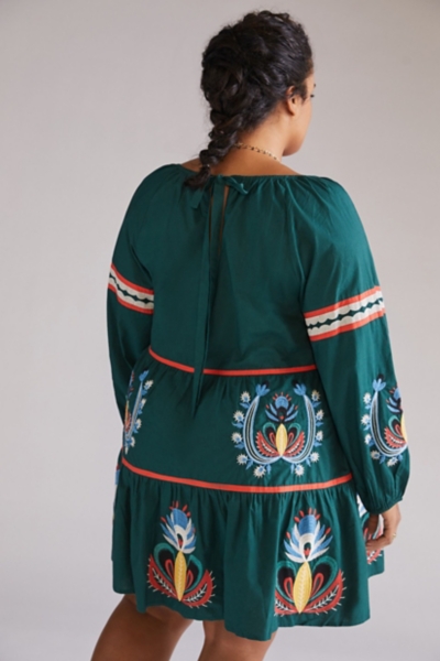 Embroidered Tunic Dress | Nuuly