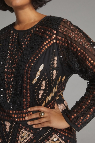 Beaded Mini Dress | Nuuly