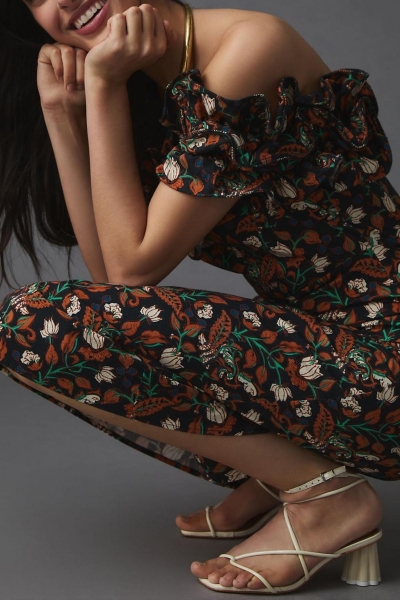 Floral Appliqu Dress | Nuuly