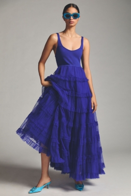 Tiered Tulle Ruffle Dress | Nuuly