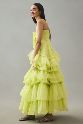 ウィルフリー/random tiered tulle & pattern SK WILLFULLY（ウィルフリー）の「random tiered tulle & pattern