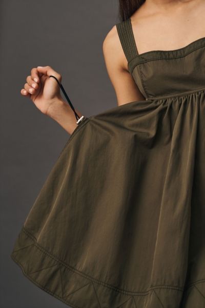 Square-Neck Utility Babydoll Dress | Nuuly