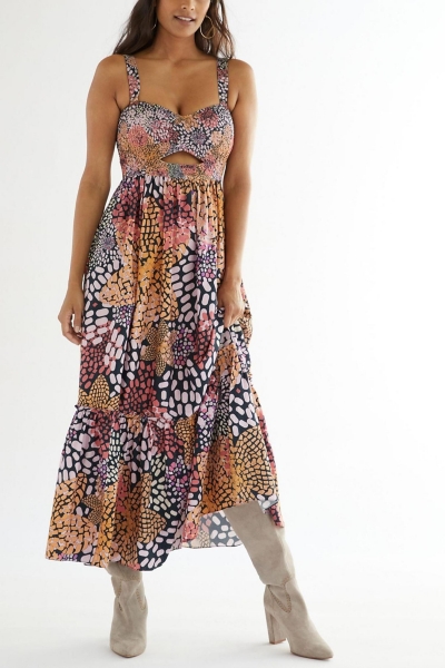 beaded cut out dress Ava Presley Beaded Cut Out Homecoming Dress 47343