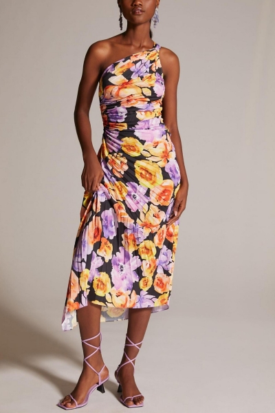 sachin and babi light blue dress Dress With Asymmetrical Hem main image 1
