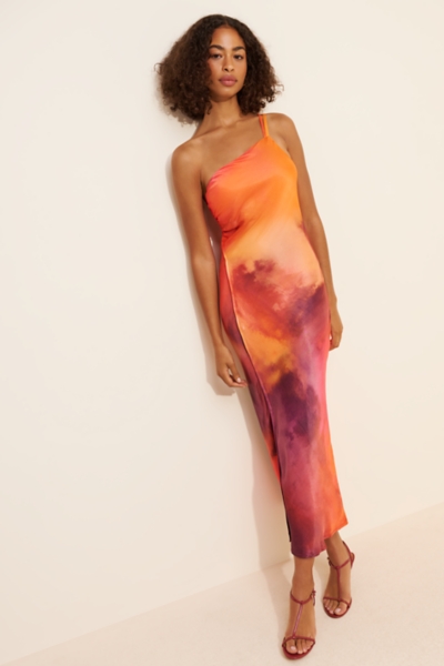 One-Shoulder Midi Dress | Nuuly