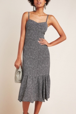 Tina Flounced Midi Dress Nuuly