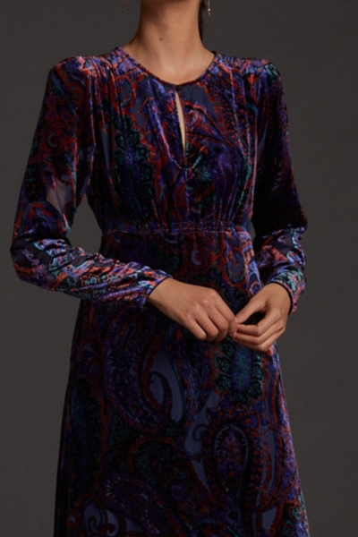 chinese dress ladies Kimberly Velvet Maxi Dress main image 0