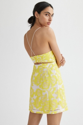 Floral Strappy Mini Dress