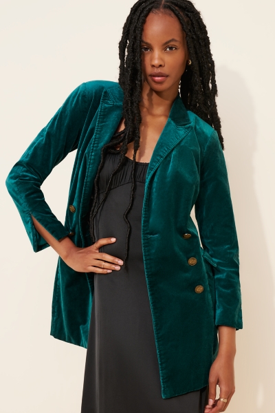 Velvet Blazer Dress | Nuuly