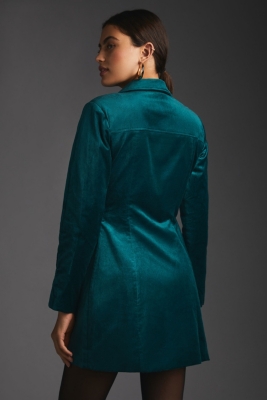 Velvet Blazer Dress