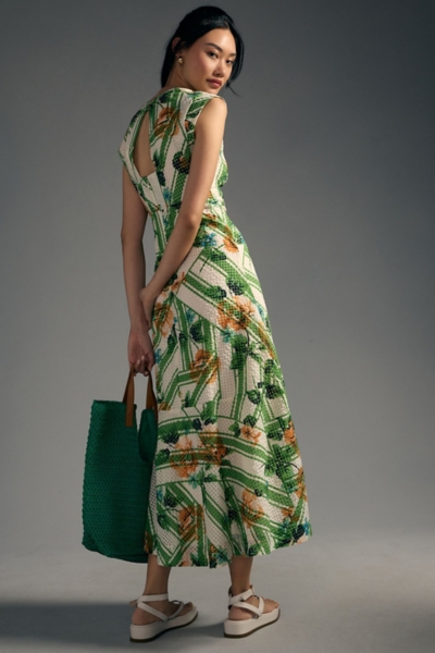 chinese dress ladies WOMEN'S SHORT SLEEVE V-NECK WRAP FLORAL MAXI DRESS