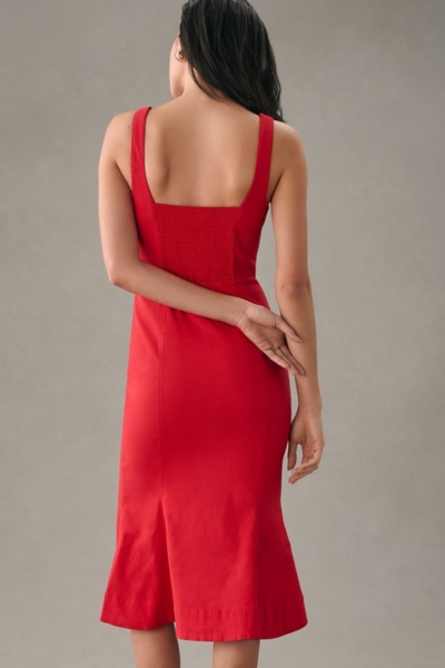 open lace back dress Red Havana Mini Dress Carmine | Brochu Walker L