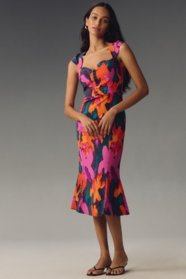 Tie Back Midi Nap Dress