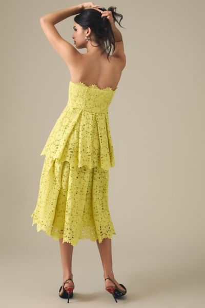 Tiered Lace Eyelet Dress | Nuuly