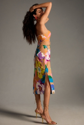 Maeve Strapless Belted Dress