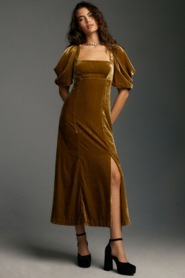 ワンピース JACQUARD VELVET SHORT DRESS 05103-
