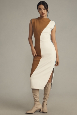 Muscle Colorblock Midi Dress Nuuly