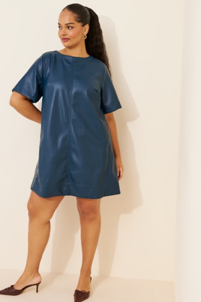 chinese dress ladies Short leather dress main image 0
