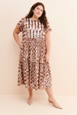 Bernadette Sequined Midi Dress | Nuuly