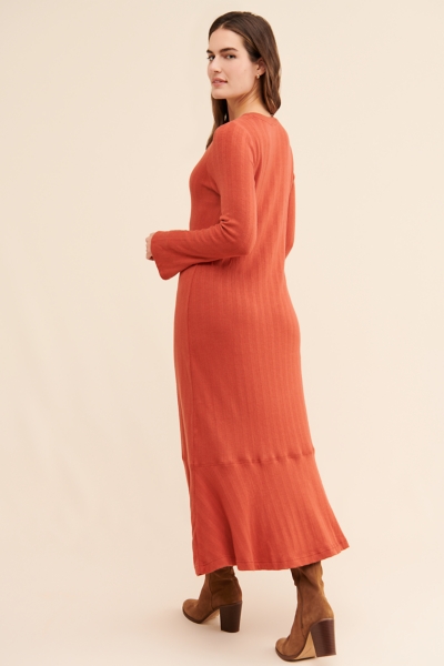 Elsa Ribbed Maxi Dress | Nuuly