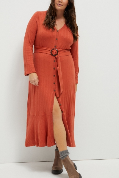 Elsa Ribbed Maxi Dress | Nuuly