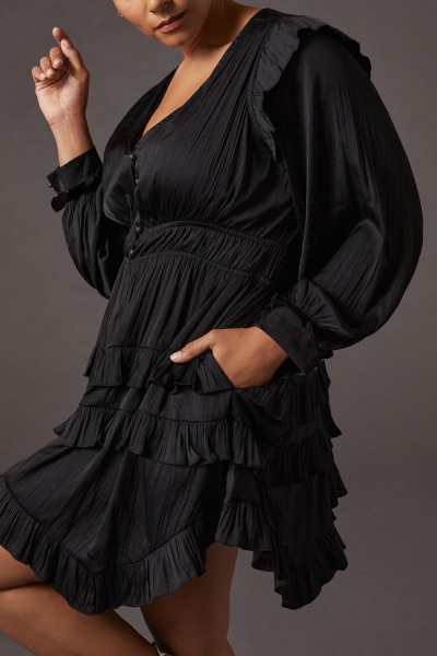 Tiered Ruffled Mini Dress | Nuuly