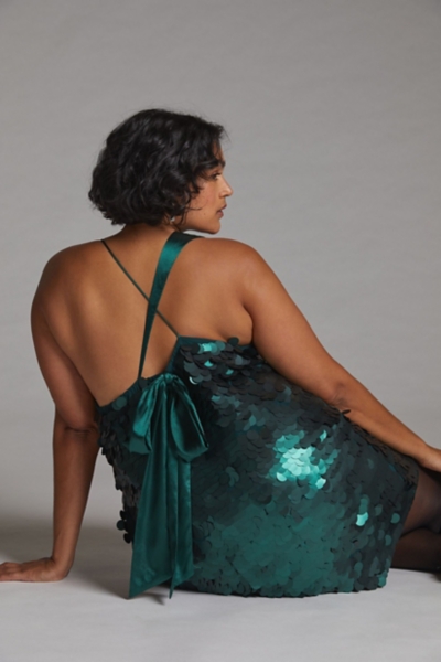 open lace back dress Maeve