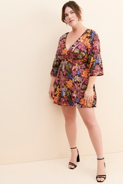 anthropologie sequin embroidered mini dress Sequined Embroidered Mini Dress