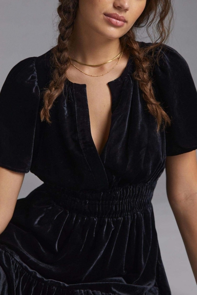 Somerset Velvet Mini Dress | Nuuly