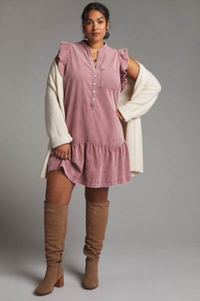 Flounce Cord Tunic Dress | Nuuly