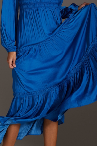 V-Neck Tiered Maxi Dress | Nuuly