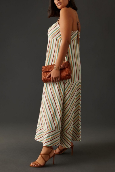 maeve square neck maxi dress Maeve Square-Neck Tulle Embroidered Midi Dress