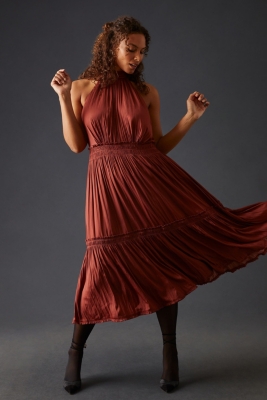 Tiered Halter Dress | Nuuly