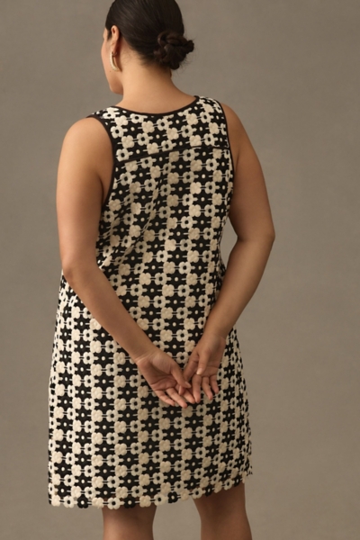 V-Neck Crochet Shift Dress | Nuuly