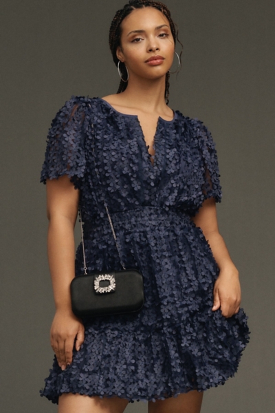 The Somerset Mini Dress: Floral Appliqué Edition | Nuuly