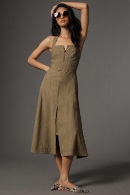 Zip Front Corset Dress Nuuly