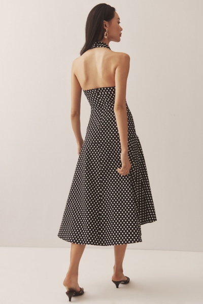 v neck halter dress mini Demelza Halter Mini Dress main image 0