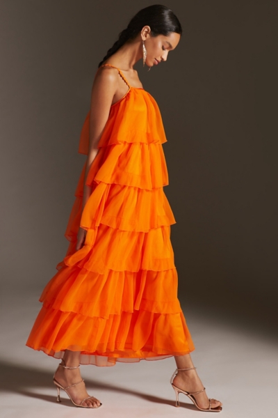 Tiered Tulle Maxi Dress | Nuuly