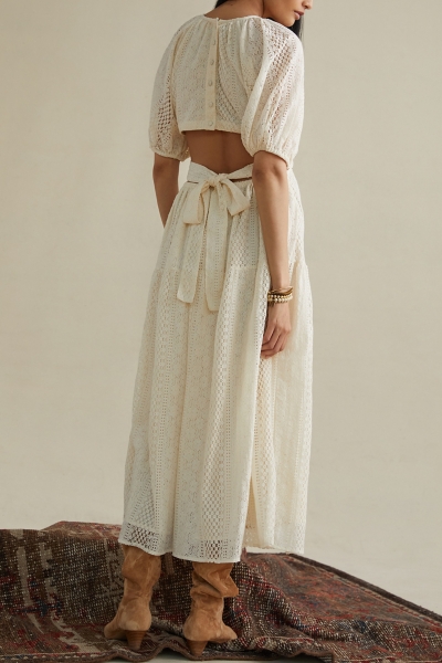 Agneza Lace Maxi Dress | Nuuly
