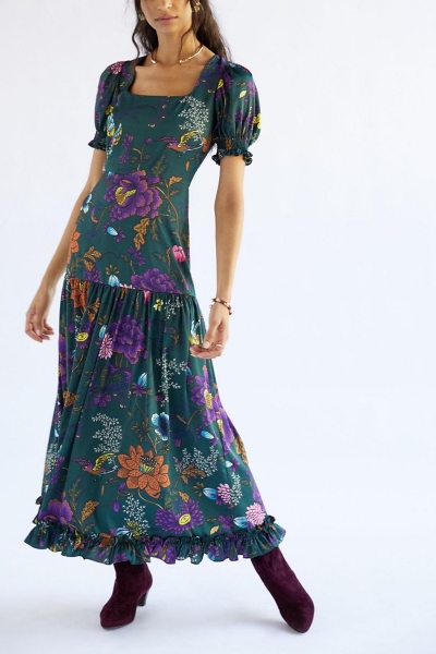 knee length dresses for ladies High Neck Vintage Wedding Dresses Long Sleeve Lace Beach Wedding Dress AWD1148 main image 0