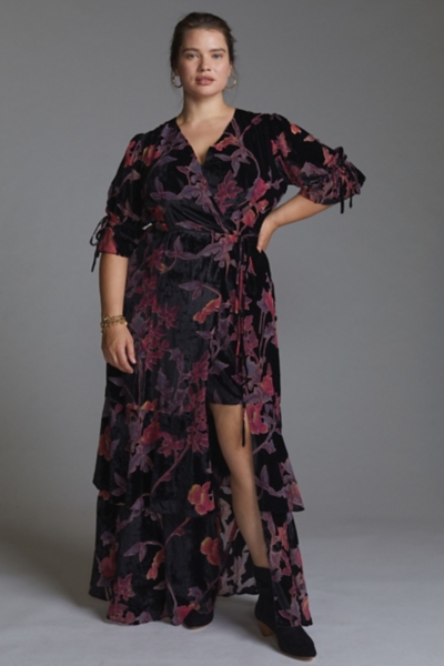 Wrapped in Velvet Maxi Dress | Nuuly