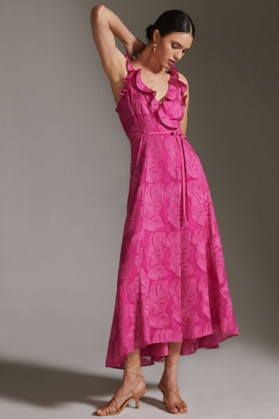sorbae floral maxi dress ASTR the Label | Sorbae Ruffle Maxi Dress in Lilac