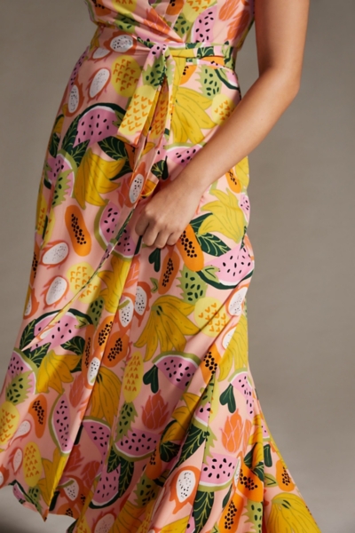 womens yellow midi dress The Eyelet Midi Dress