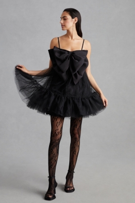 Take A Bow Tulle Mini Dress | Nuuly